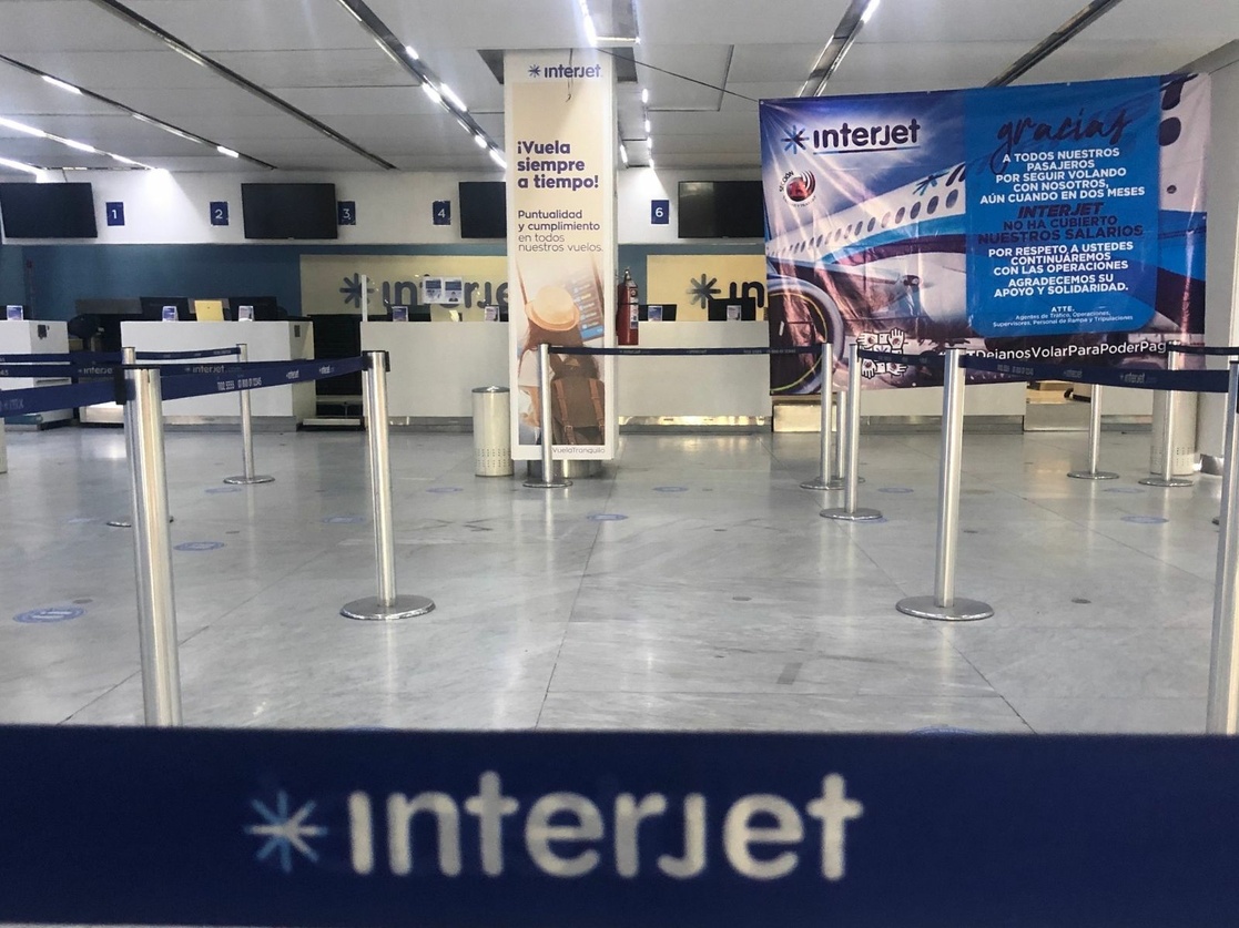  Interjet suspende 24 vuelos en dos días