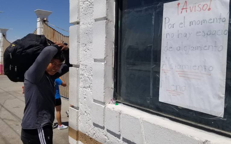  Albergue Leona Vicario sigue saturado por migrantes