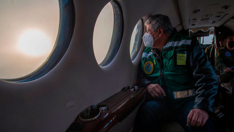  Realiza 85 vuelos de estimulación de lluvias para combatir la sequía en el norte y noreste del país