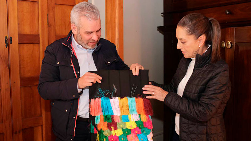  Encuentro Estratégico: Sheinbaum y Bedolla Dialogan en Michoacán