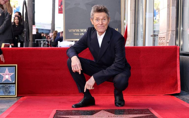  Willem Dafoe recibe estrella en el Paseo de la Fama de Hollywood: no puedo dejar de sonreír
