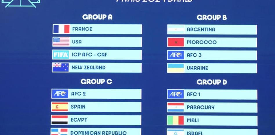  Listo el sorteo del futbol olímpico de París 2024