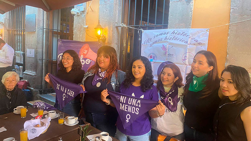  Movimiento no será “botín” político: Feministas