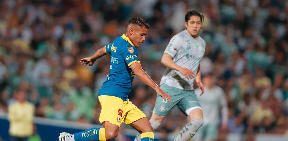  América sigue en la cima pese a empate ante Santos