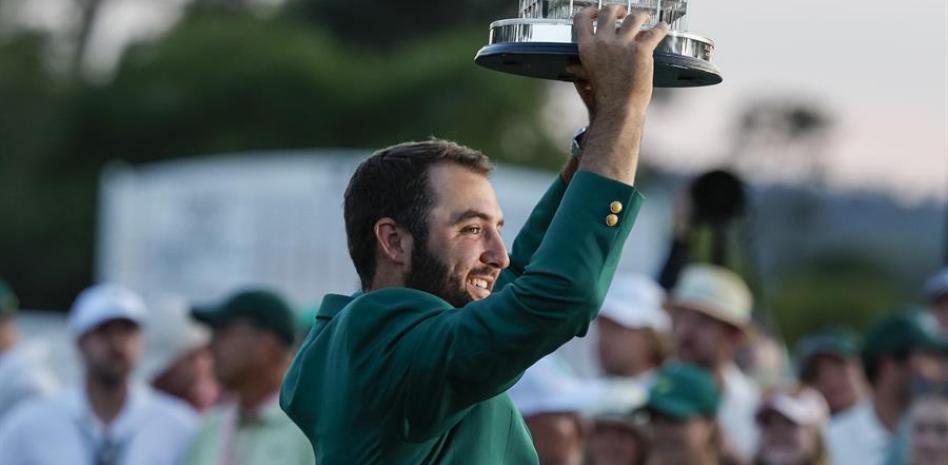  Scottie Scheffler gana su segunda chaqueta verde