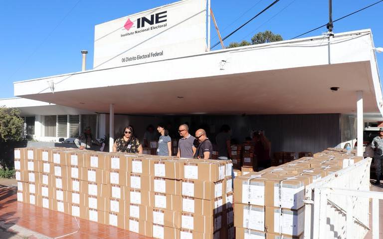  Arriban casi 10 millones de boletas para elecciones federales a Chihuahua
