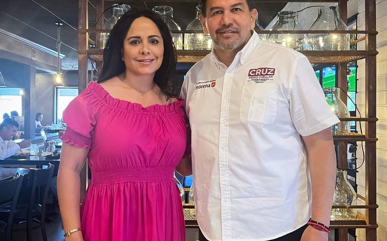  Cruz Pérez Cuéllar se reúne con la exsenadora Lilia Merodio