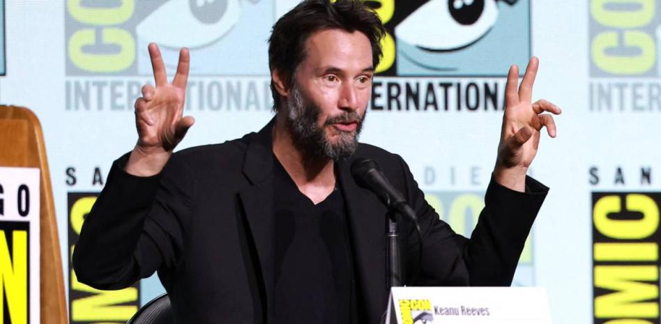  Keanu Reeves recibe el premio Inkpot de la Comic-Con de San Diego