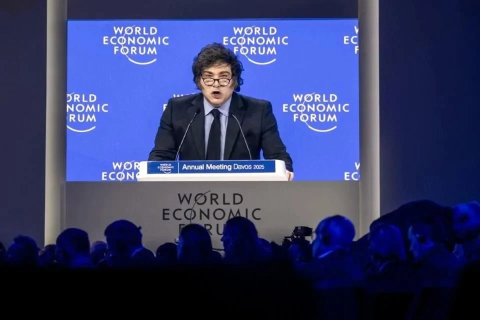  Milei denuncia en Davos ‘el cáncer del wokismo’