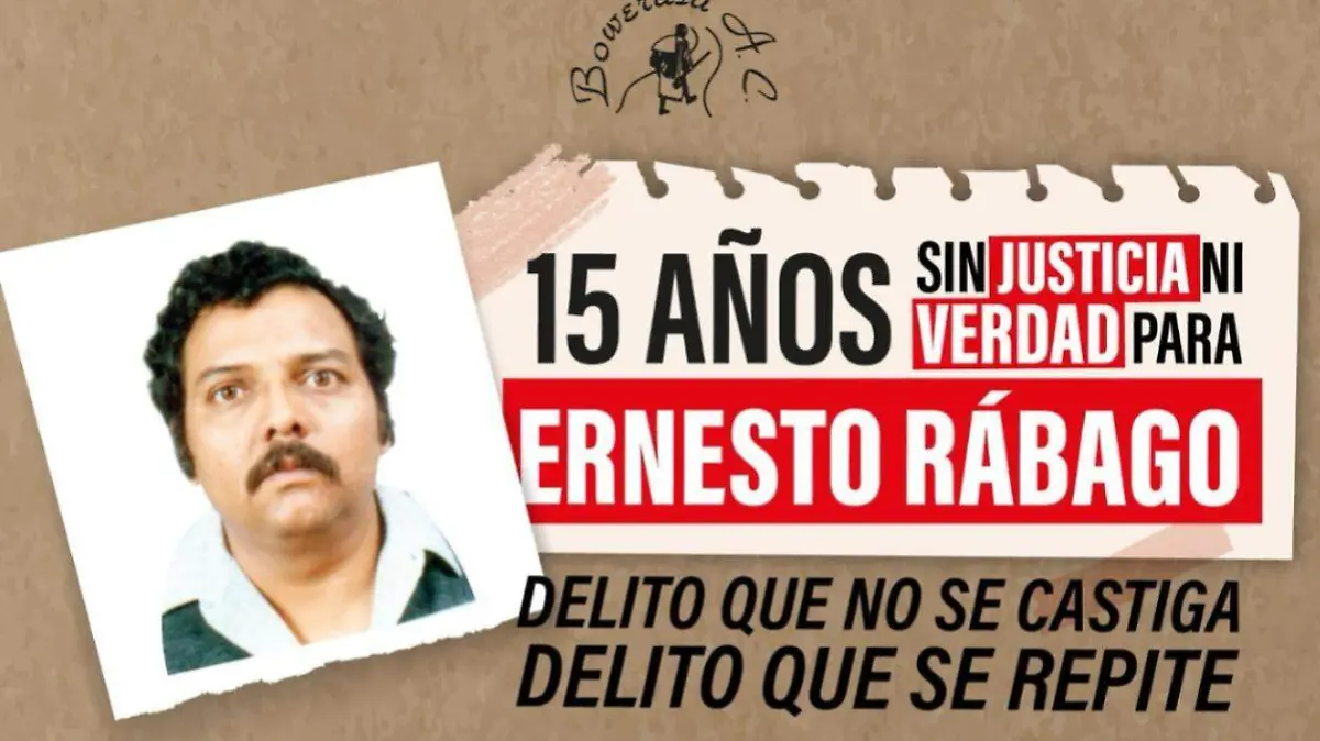  Convocan a misa y marcha para conmemorar los 15 años del asesinato del activista Ernesto Rábago