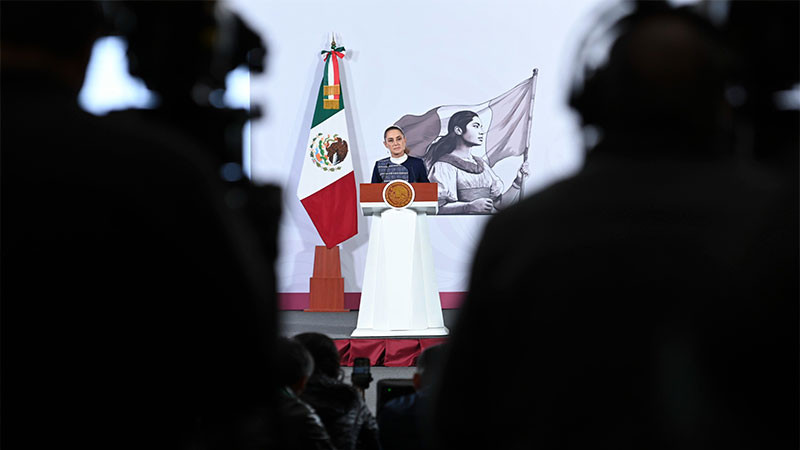  Cambia de horario la conferencia “Mañanera” de Sheinbaum este jueves