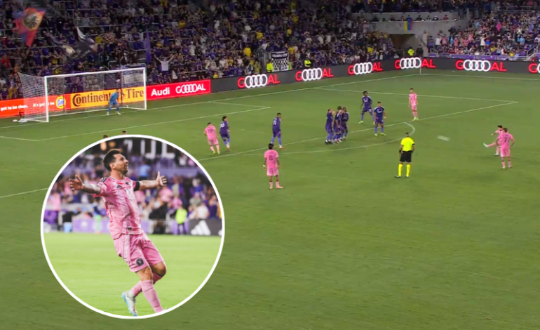 El golazo que dejó sin aliento: así desafió Messi a la física con su magistral tiro libre
