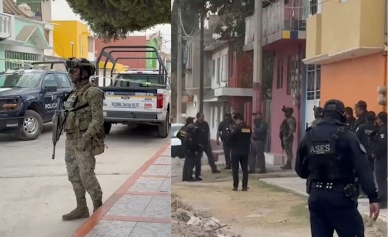  Descubren arsenal y uniformes apócrifos en operativo en Ecatepec